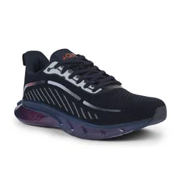 JQR Men FISH Navy Blue Mesh Running Shoes-image-95