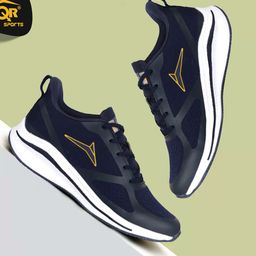 JQR Men GLOBAL Navy Blue Mesh Running Shoes-picture-42