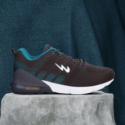 Campus Men Grey Syrus Running Shoes-image-2