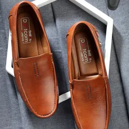 Action Men Textured Formal Loafers-image-60