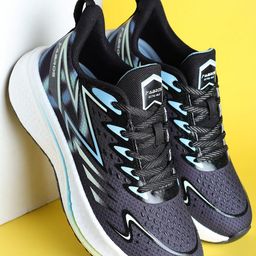 ABROS Men Mesh Running GLINT Mid-Top Shoes image 1