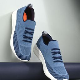 HRX by Hrithik Roshan Men Mesh Memory Foam Walking Non-Marking Shoes image 1