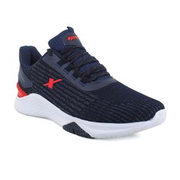 Sparx Men Navy Blue Mesh Running Shoes-13