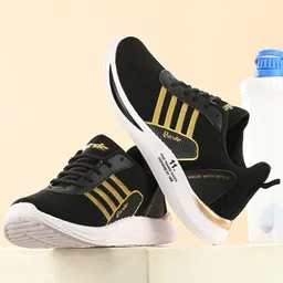 BIRDE Men Mesh Memory Foam Running Non-Marking Shoes image 1