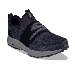 Skechers Men Navy Blue Mesh Walking Non-Marking Shoes-33
