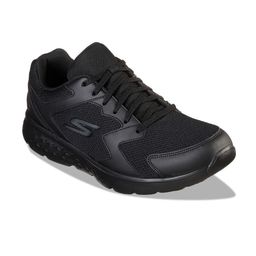 Skechers Men Black Mesh Running Non-Marking Shoes image 1