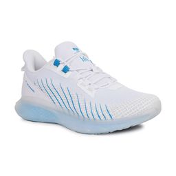 JQR Men BOUNCER White Mesh Running Shoes-image-79