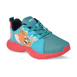 Campus Kids Blue Mesh Tom & Jerry Running Shoes-27