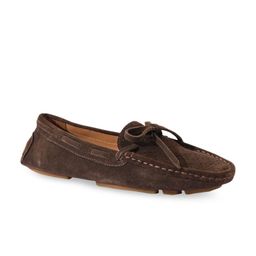 Eske Women Textured Lightweight Leather Boat Shoes-picture-49