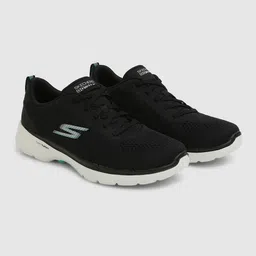 Skechers Women Black GO WALK Walking Non-Marking Shoes-image-91