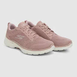 Skechers Women's Go Walk 6 - Bold Vision Lace Up Shoes-image-86