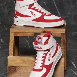 FILA Men Lifestyle Shoes Walking Velcro Detail High-Top Shoes-image-94
