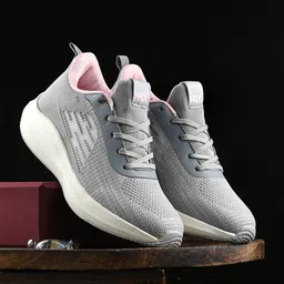 HRX by Hrithik Roshan Women Grey Flyknit Technology Running Shoes-image-24