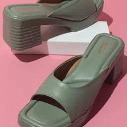 Inc 5 Square Toe Platform Heels-image-76