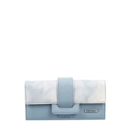 Metro Blue & Grey Envelope Clutch-31