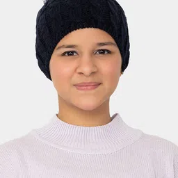 513 Girls Cable Knit Acrylic Beanie-picture-47