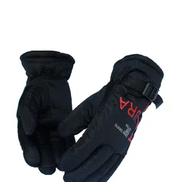 Alexvyan Men Printed Windproof Thermal Warm Winter Gloves-image-57