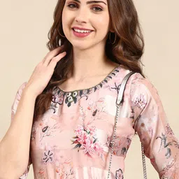 SHOWOFF Floral Print Chiffon Maxi Dress-image-21