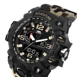 V2A Men Camouflage Analogue and Digital Multi Function Watch V2A-1545MC image 4