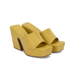 CLOG LONDON Open Toe Platform Heels image 2