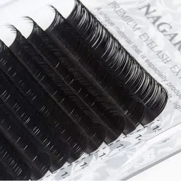 NAGARAKU Premium Classic 16 Rows Tray 7-15mm False Eyelash Extensions - Curl-C 0.10 image 2