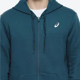 ASICS One Point FZ Hooded Front-Open Sweatshirt image 5