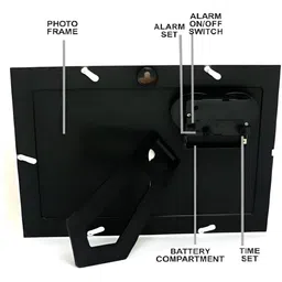 Sigaram Orange 3 in 1 Photo Frame With Clock image 2