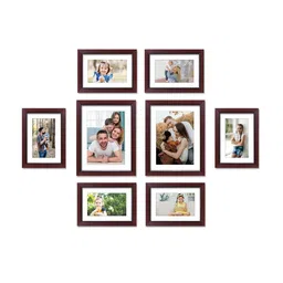 RANDOM Set Of 8 Brown Solid Individual Photo Frames image 2
