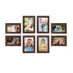 RANDOM Set Of 8 Brown Solid Individual Photo Frames image 2