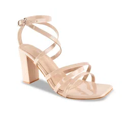 Try Me Open Toe Block Heels image 3