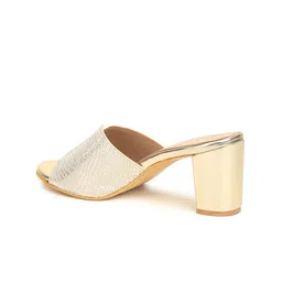 VALIOSAA Textured Party Block Mules image 3