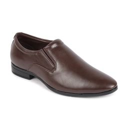FAUSTO Men Pointed Toe Formal Slip-on Shoes image 5