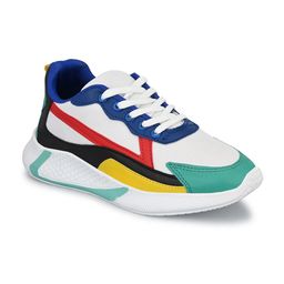 Mactree Men White Mesh Running Shoes image 5