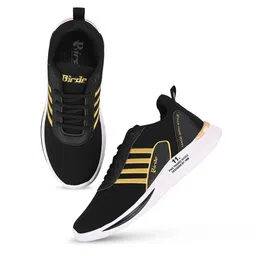 BIRDE Men Mesh Memory Foam Running Non-Marking Shoes image 2