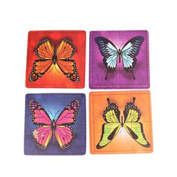 DukieKooky Kids Set Of 2 4-In-1 Butterflies & Penguins Puzzle Toys & Game image 2