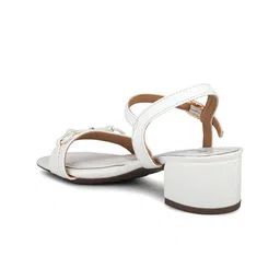 Inc 5 Textured Buckle Detail Block Heels image 3