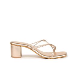 Shezone Open Toe Block Heels image 5
