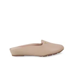 DAVINCHI Textured Round Toe Mules image 4