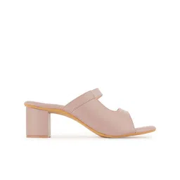 HEELSNFEELS Open Toe Block Heels image 4
