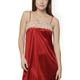 Clovia Maroon Baby Dolls NS0288H09XL-image-32