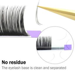 NAGARAKU Premium Classic Matte Black 16 Rows Synthetic Eyelash Extensions - Curl D image 3