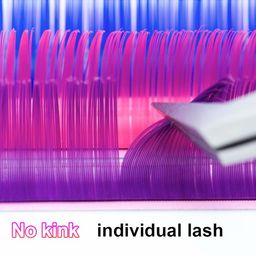 NAGARAKU Individual Colored Eyelash Extensions - Curl D image 5