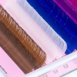 NAGARAKU Individual Colored Eyelash Extensions - Curl B image 3