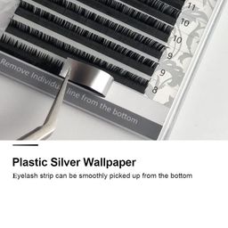 NAGARAKU Premium Classic 16 Rows Tray 7-15mm False Eyelash Extensions - Curl-J 0.07 image 2