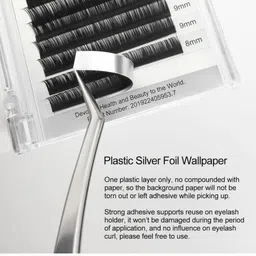 NAGARAKU Laser Beehive Longer Lasting 16 Rows Eyelash Extension - Curl D image 2