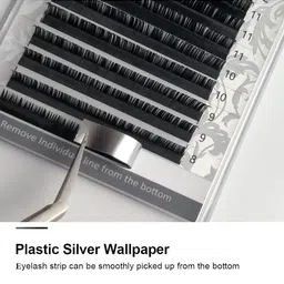 NAGARAKU Premium Classic 16 Rows Tray 7-15mm False Eyelash Extensions - Curl-D 0.25 image 5