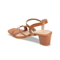 ICONICS Open Toe Block Heels With Backstrap image 2