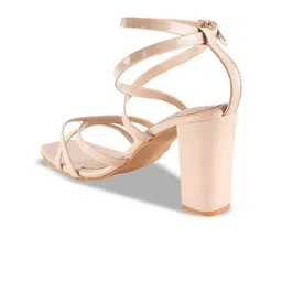 Try Me Open Toe Block Heels image 5