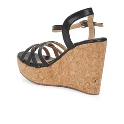 Truffle Collection Open Toe Wedge Heels image 5