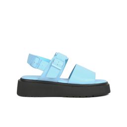 London Rag Open Toe Buckle Platforms image 2
